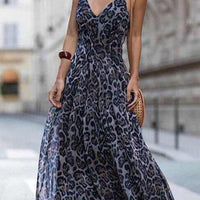 ANISA LEOPARD DRESS