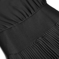 Katrine Asymmetrical Pleated Dress