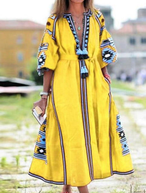 ELVIRA BOHEMIAN DRESS