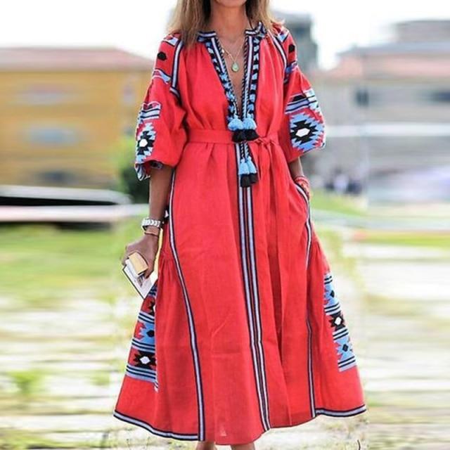 ELVIRA BOHEMIAN DRESS