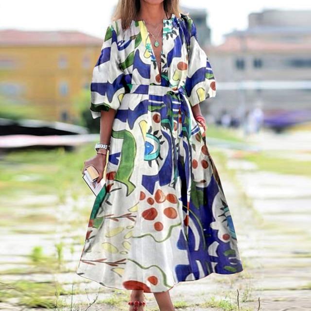 ELVIRA BOHEMIAN DRESS