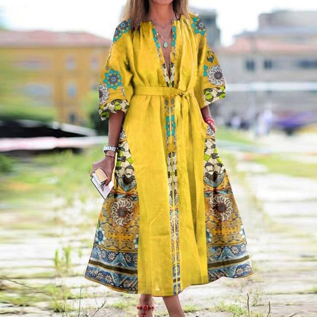 ELVIRA BOHEMIAN DRESS