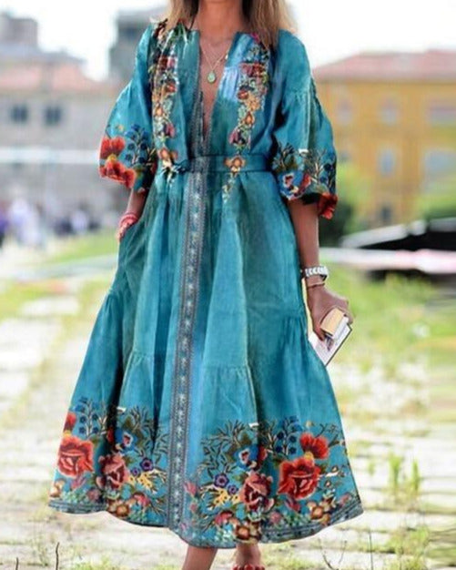 ELVIRA BOHEMIAN DRESS