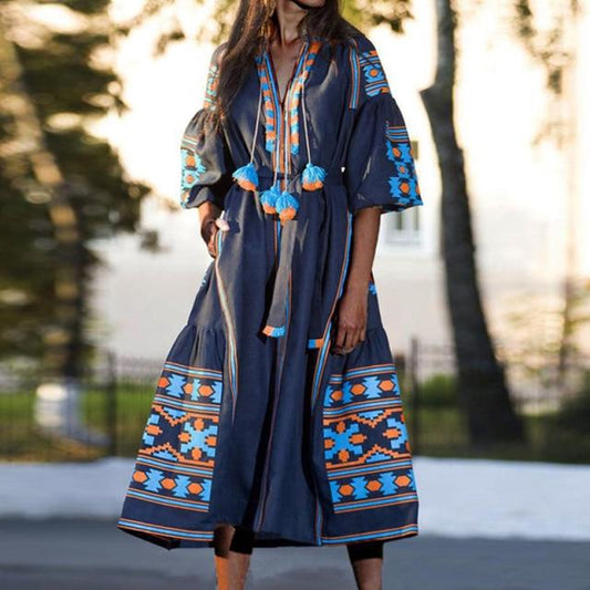 ELVIRA BOHEMIAN DRESS