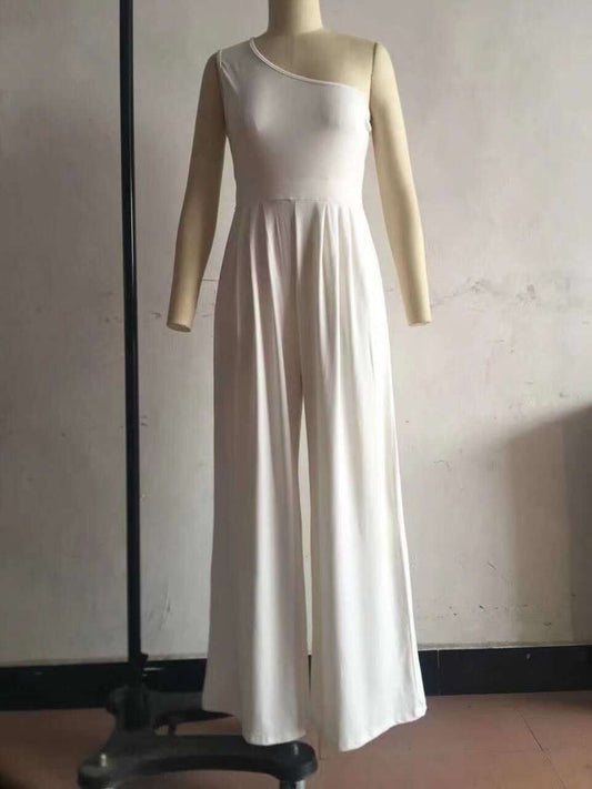Barbara  Asymmetric Jumpsuit