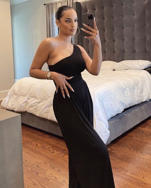 Barbara  Asymmetric Jumpsuit