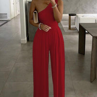 Barbara  Asymmetric Jumpsuit