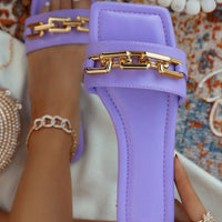 STELLA CHAIN SLIPPERS