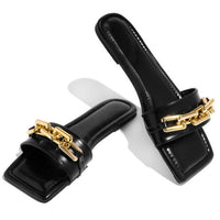 STELLA CHAIN SLIPPERS