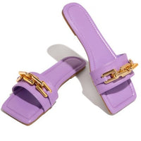 STELLA CHAIN SLIPPERS