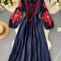 MARIA EMBROIDERED DRESS