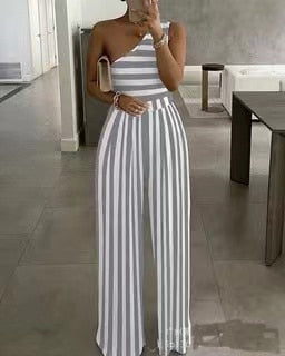 Barbara  Asymmetric Jumpsuit