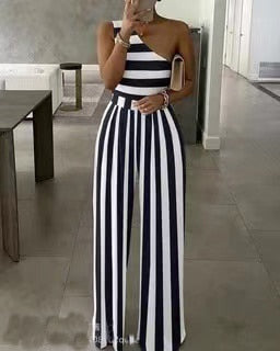 Barbara  Asymmetric Jumpsuit