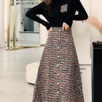 BETTY TWEED SKIRT & TOP SET