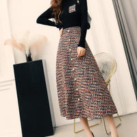 BETTY TWEED SKIRT & TOP SET