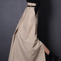 Romy Pleated Irregular Skirt