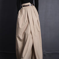 Romy Pleated Irregular Skirt