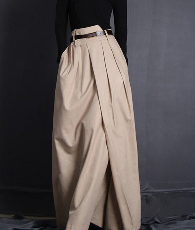 Romy Pleated Irregular Skirt
