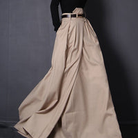 Romy Pleated Irregular Skirt