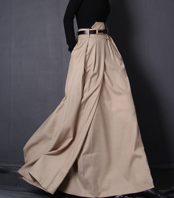 Romy Pleated Irregular Skirt