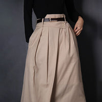 Romy Pleated Irregular Skirt
