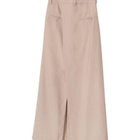 Romy Pleated Irregular Skirt