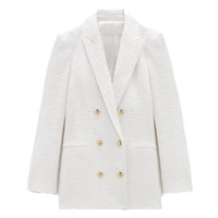 NOELLA WHITE TWEED BLAZER