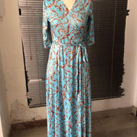 Alla Maxi Split Dress