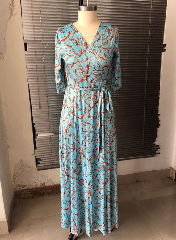 Alla Maxi Split Dress