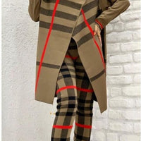 Damir Knitwear Suit Set Striped