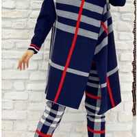 Damir Knitwear Suit Set Striped