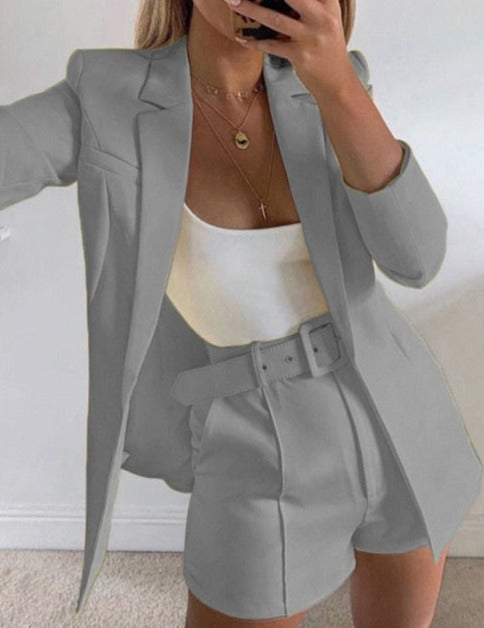 ALESSANDRA BLAZER & SHORTS SET