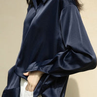 DARIA SATIN SHIRT
