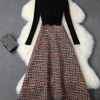 BETTY TWEED SKIRT & TOP SET