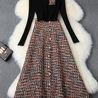 BETTY TWEED SKIRT & TOP SET