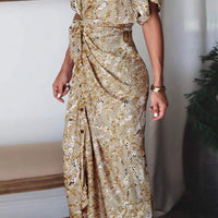 KAMILA BUTTONED DRESS