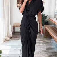 KAMILA BUTTONED DRESS