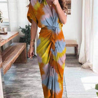 KAMILA BUTTONED DRESS