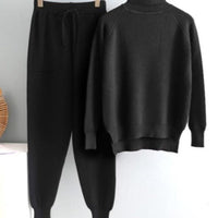 Jerry Knitted  Sweater&Pants 2 Pieces Set
