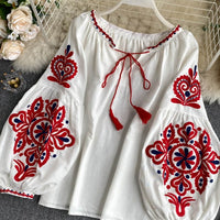 MARIA EMBROIDERED SHIRT