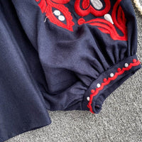 MARIA EMBROIDERED SHIRT