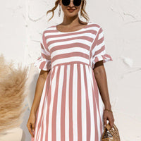 CUTE STRIPED DRESS