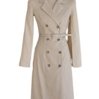 Camelia  Double-Breasted Dress