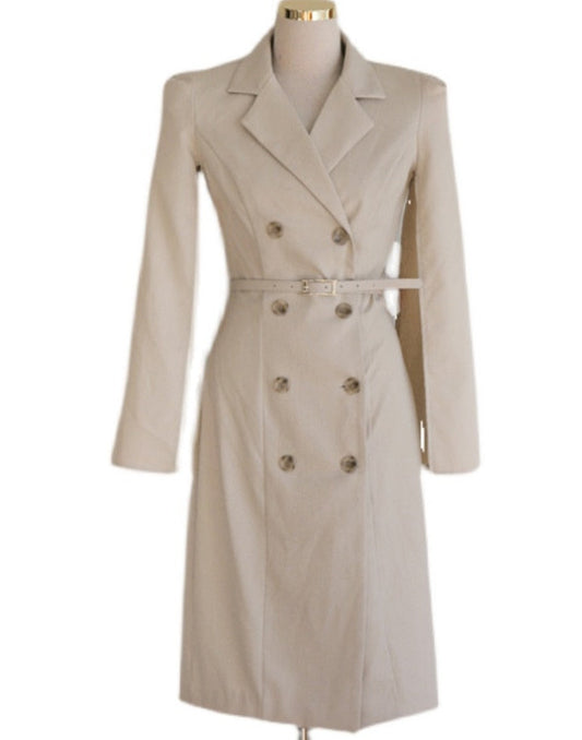 Camelia  Double-Breasted Dress