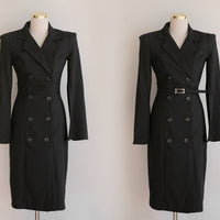 Camelia  Double-Breasted Dress