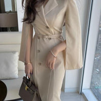 Camelia  Double-Breasted Dress