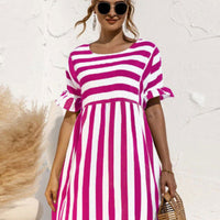 CUTE STRIPED DRESS