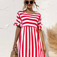 CUTE STRIPED DRESS