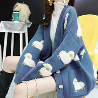 LISA CARTOON CARDIGAN