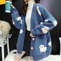 LISA CARTOON CARDIGAN